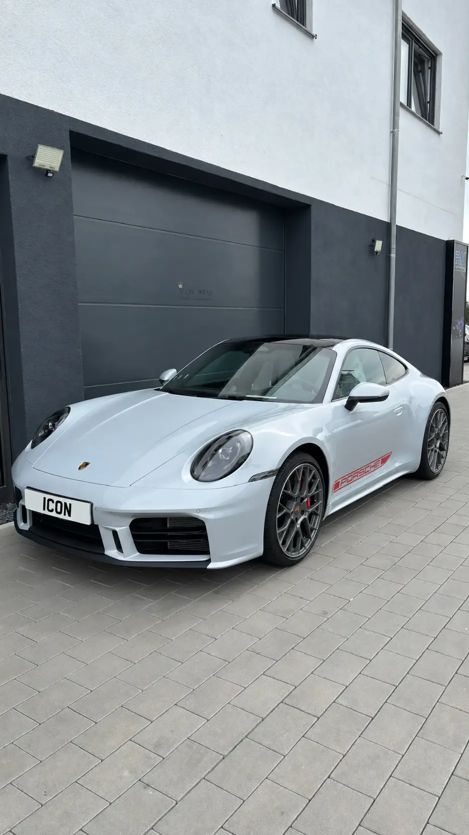 Porsche mit XPEL Lackschutzfolie PPF bei ICONCARWRAP